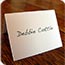 Guest card for surfer